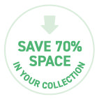 Single / Double DVD Sleeves with Felt & Binder Holes