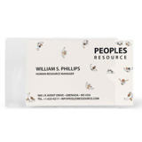 Side-Opening Self-Adhesive Business Card Pockets