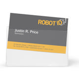 Top-Loading Self-Adhesive Business Card Pockets