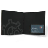 Top-Loading Self-Adhesive Business Card Pockets