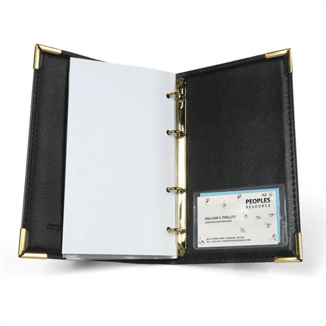 Self-Adhesive Business Card Pockets with Flap