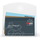 Self-Adhesive Business Card Pockets with Flap