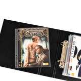 DVD Bundle - 100 Single DVD Sleeves + 4 Two-Ring Binders