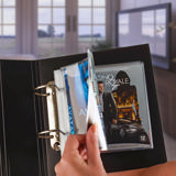 Blu-Ray Bundle - 50 Blu-Ray Sleeves + 2 Two-Ring Binders