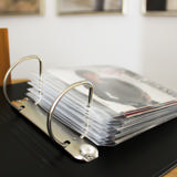 CD Bundle - 100 Single CD Sleeves + 4 Two-Ring Binders