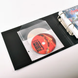 Single / Double DVD Sleeves with Felt & Binder Holes