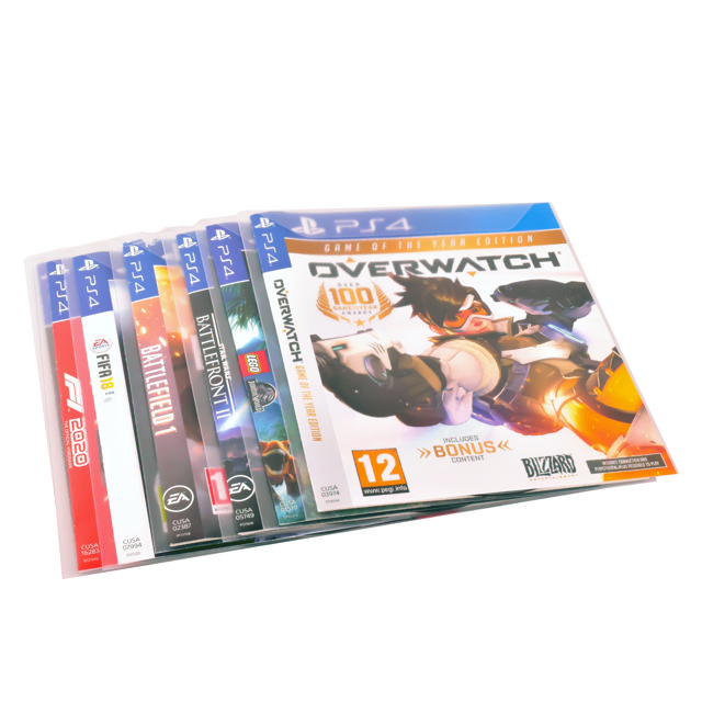 PS4 Sleeves for PS4 Game Storage 