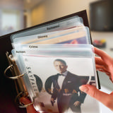 DVD Dividers with Binder Holes and Labels with Pre-printed Film Genres