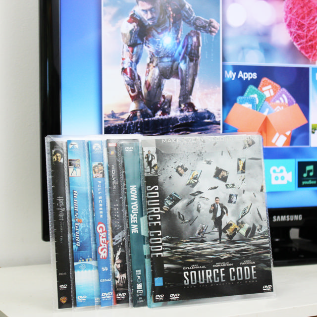 DVD Sleeves for DVD Storage