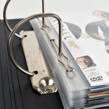 2-Ring Binder for CD/Blu-Ray/DVD Storage Sleeves