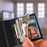 2-Ring Binder for CD/Blu-Ray/DVD Storage Sleeves