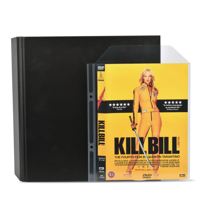 2-Ring Binder for CD/Blu-Ray/DVD Storage Sleeves