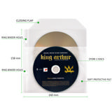 Single / Double Blu-Ray Sleeves with Felt & Binder Holes
