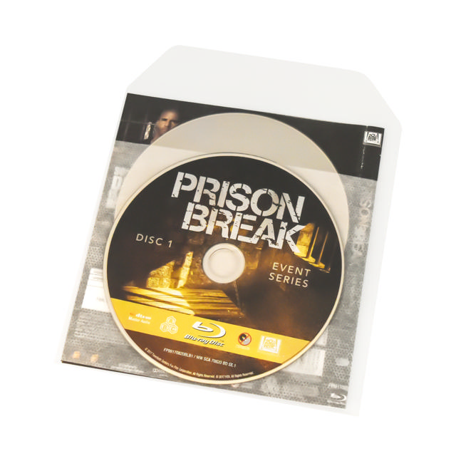 Single / Double Blu-Ray Sleeves with Felt