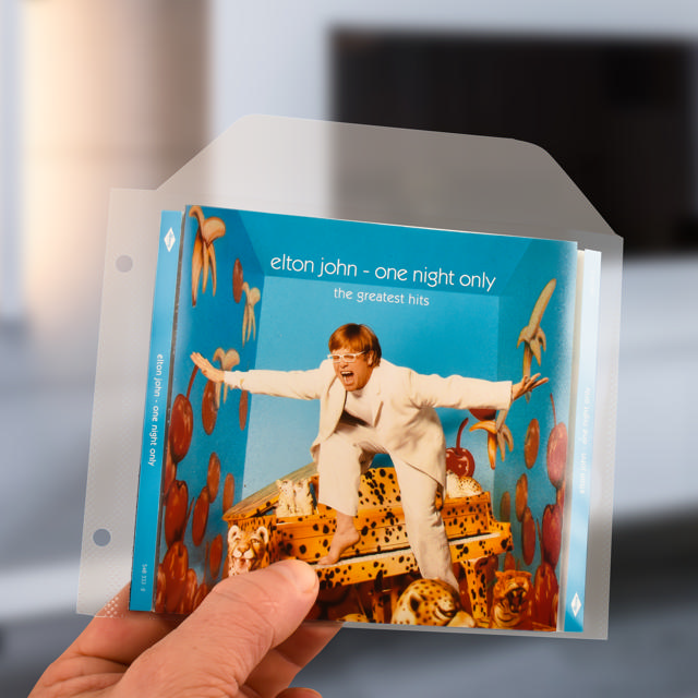 CD Sleeves with Binder Holes