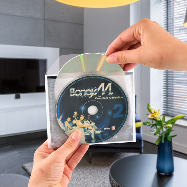 Double CD Sleeves with Felt