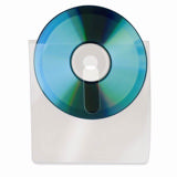Self-adhesive CD Pocket with Finger Hole