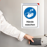 Kang Easy Clic Subzero Signage Pockets, Permanent Adhesive, A4 Size