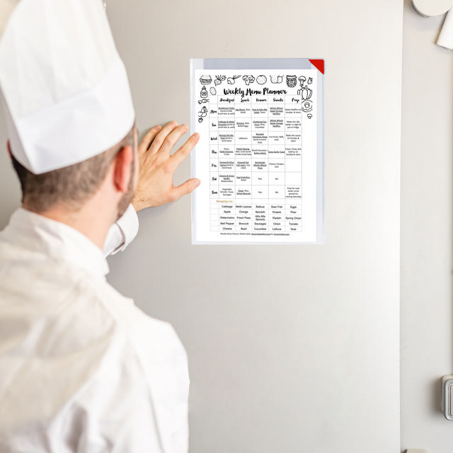 Kang Easy Clic Subzero Signage Pockets, Permanent Adhesive, A4 Size