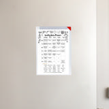 Kang Easy Clic Subzero Signage Pockets, Permanent Adhesive, A4 Size