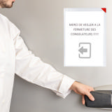 Kang Easy Clic Subzero Signage Pockets, Permanent Adhesive, A4 Size