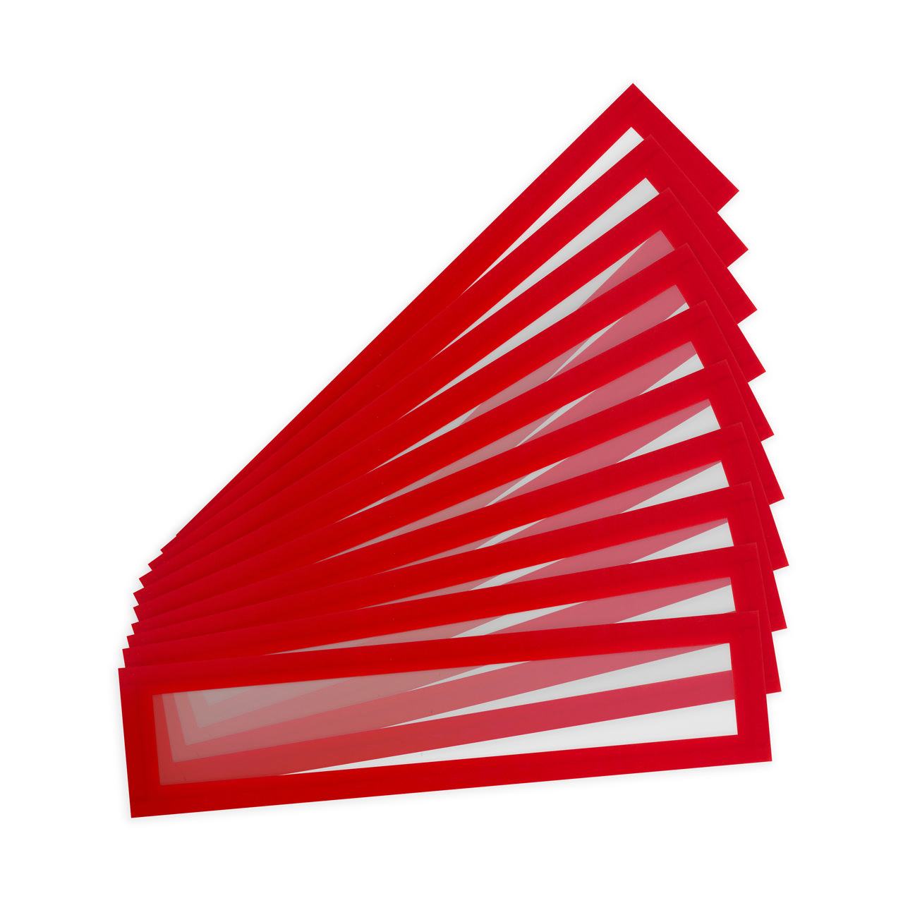 Magneto Pro Magnetic Display Frames - A4 Long/A3 Short - Red