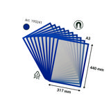 Magneto Pro Magnetic Display Frames - A3 Size - Blue