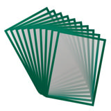 Magneto Pro Magnetic Display Frames - A3 Size - Green