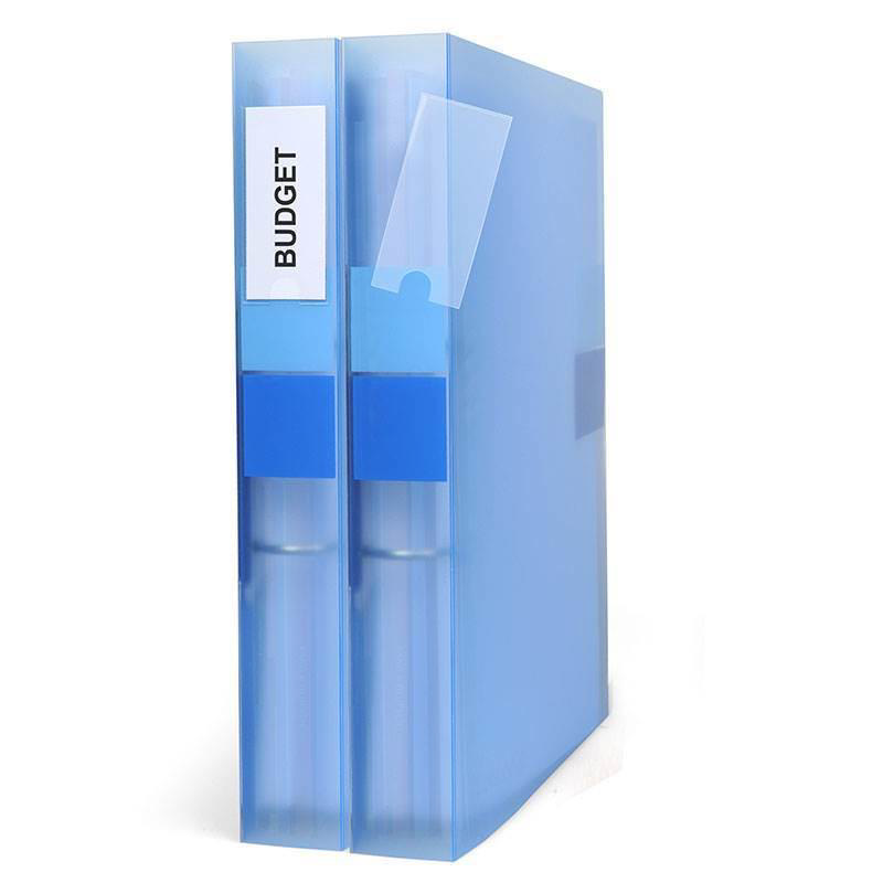 Self-adhesive Label Holders, 1-3/8'' x 3''