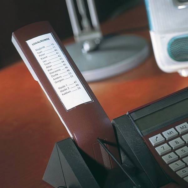 Self-adhesive Label Holders, 1-3/4'' x 3''