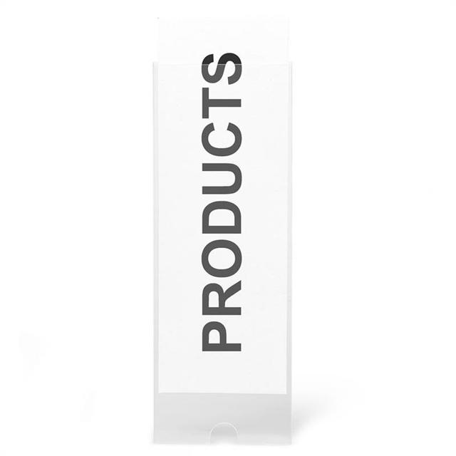 Self-adhesive Label Holders, 1-3/4'' x 3''