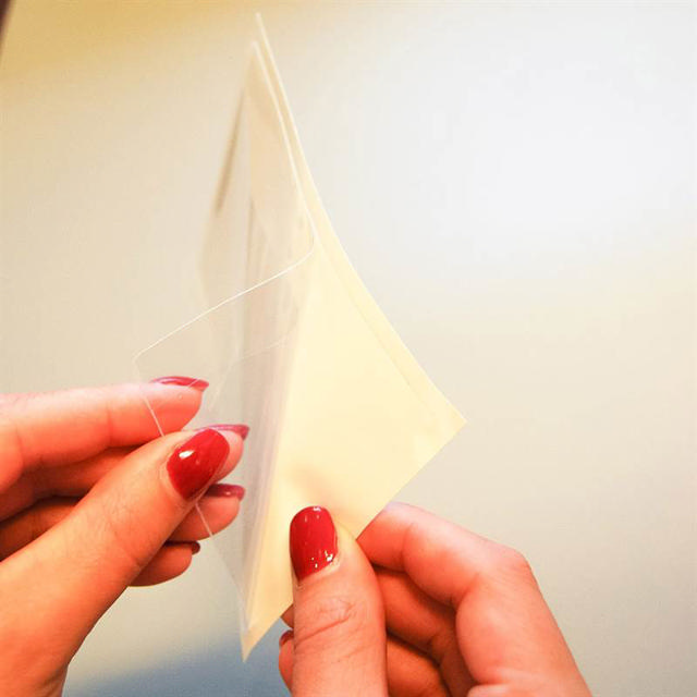 Self-adhesive Poly Pocket, Top Opening, 3'' x 5'' 