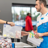 Zipper Storage Bags - A4 Size - Blue