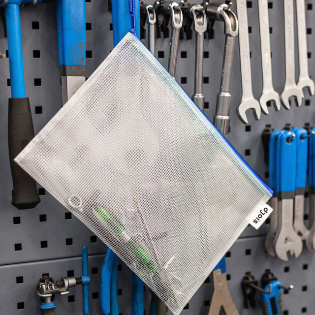 Zipper Storage Bags - A4 Size - Blue