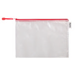 Zipper Storage Bags - A4 Size - Red