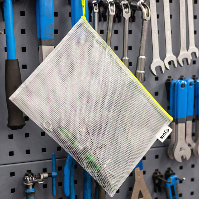 Zipper Storage Bags - A4 Size - Yellow