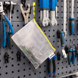 Zipper Storage Bags - A4 Size - Yellow