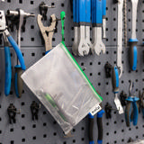 Zipper Storage Bags - A4 Size - Green