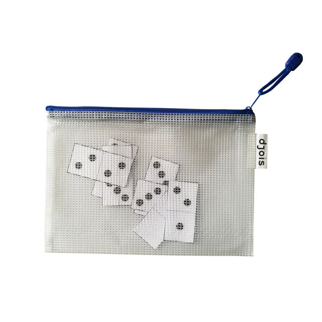 Zipper Storage Bags - A5 Size - Blue