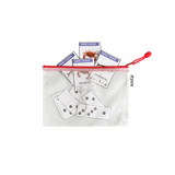 Zipper Storage Bags - A5 - Red