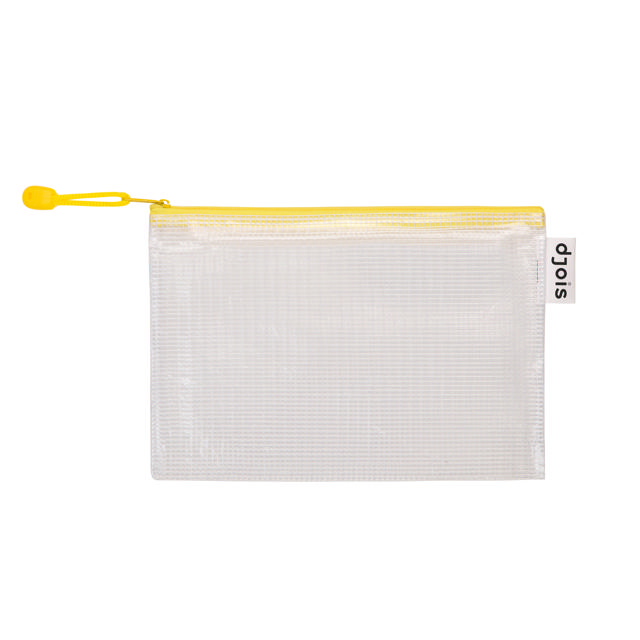 Zipper Storage Bags - A5 -Yellow