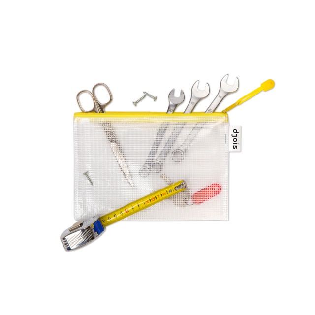 Zipper Storage Bags - A5 -Yellow