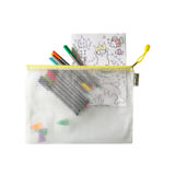 Zipper Storage Bags - A5 -Yellow