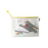 Zipper Storage Bags - A5 -Yellow
