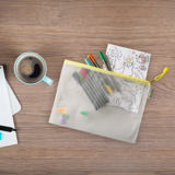 Zipper Storage Bags - A5 -Yellow