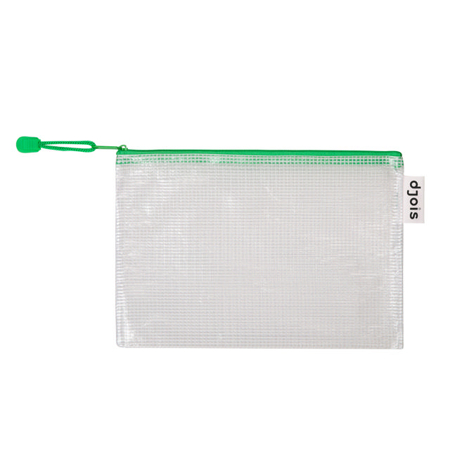 Zipper Storage Bag - A5 Size - Green