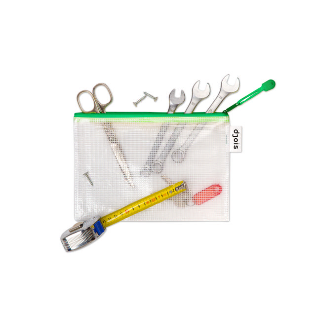 Zipper Storage Bag - A5 Size - Green