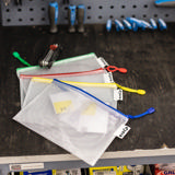 Zipper Storage Bags - A5 - Assorted