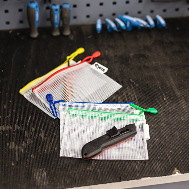 Zipper Storage Bags - A5 - Assorted