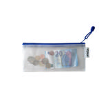 Zipper Storage Bags - Checkbook Size - Blue